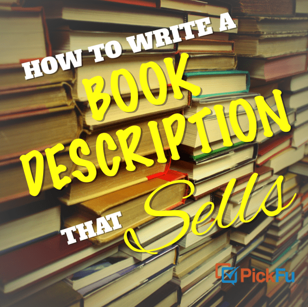 How to Write a Good Book Description