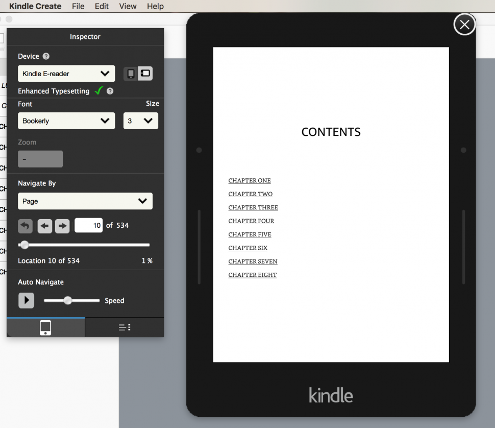 How to format a book for Kindle, stepbystep The PickFu blog
