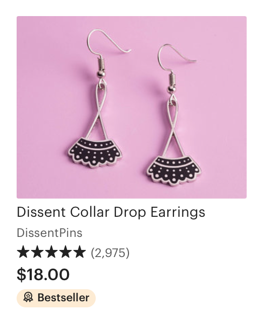 selling earrings on etsy