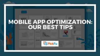 A header image that reads, "Mobile App Optimization: Our Best Tips."