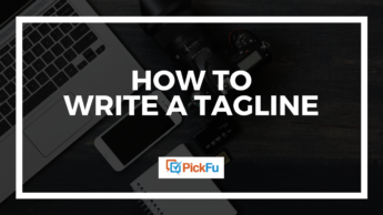 How to write a tagline