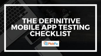 mobile app testing checklist