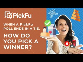 Daniela video: When a PickFu poll ends in a tie
