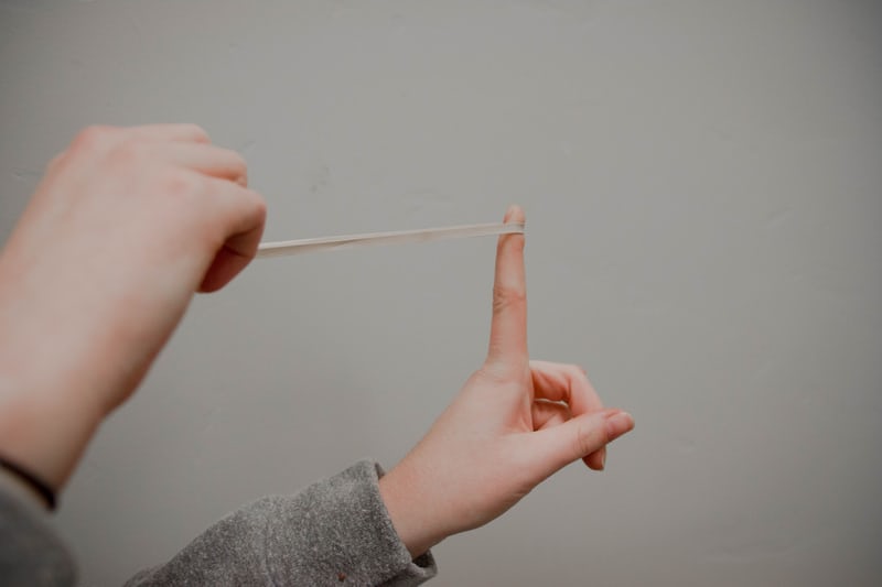Image of a rubber band, to demonstrate price elasticity