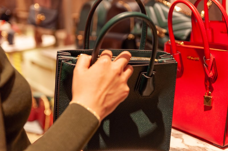 A guide to price sensitivity: high-end handbags are less price sensitive than products like toothpaste.