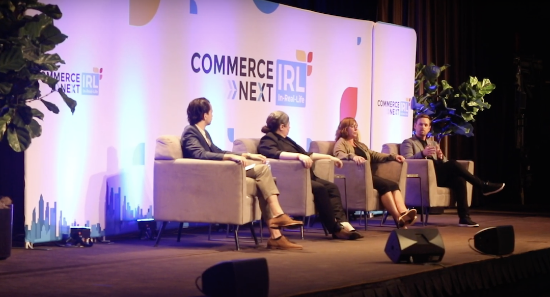 Speakers at the CommerceNext conference for e-commerce sellers.