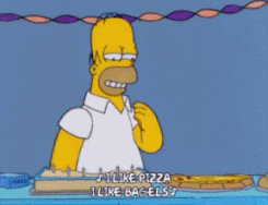 gif of Homer Simpson with pizza