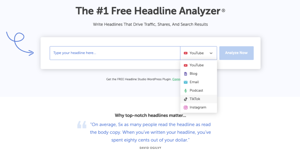 Free-headline-testing-tool