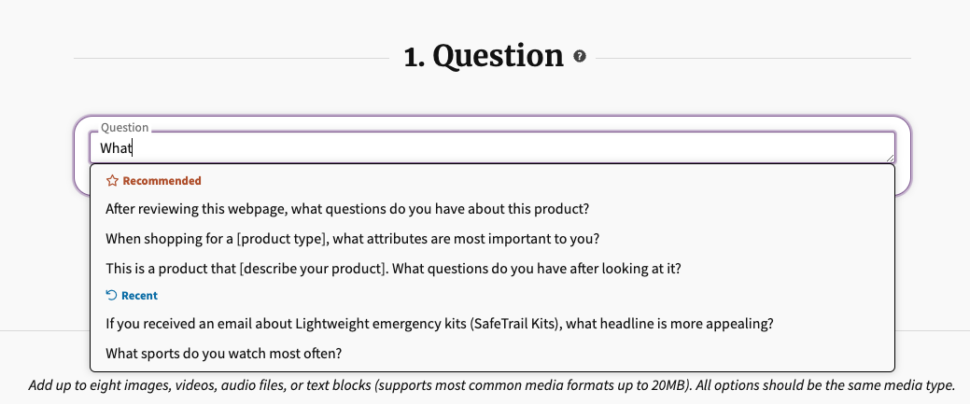 Showcasing-different-questions-on-PickFu