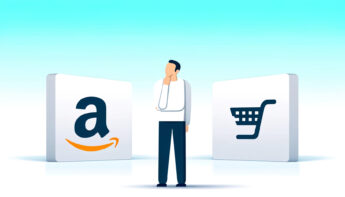 Image-of-a-marketer-looking-at-an-eCommerce-cart-or-Amazon-FBA-as-a-seller