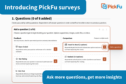 Introducing PickFu surveys: ask more questions, get more insights