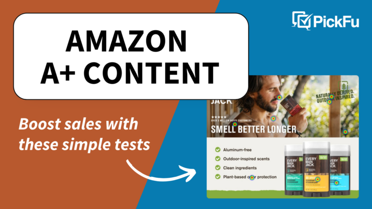 How to test & optimize Amazon A+ Content