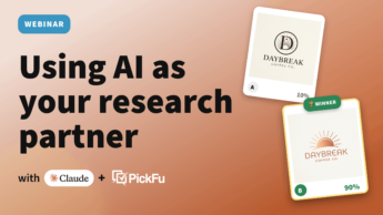 Using AI as your research partner: Claude and PickFu
