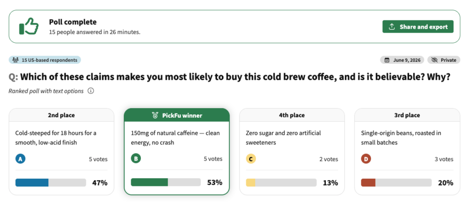 claim-message-testing-between-4-different-coffee-claims