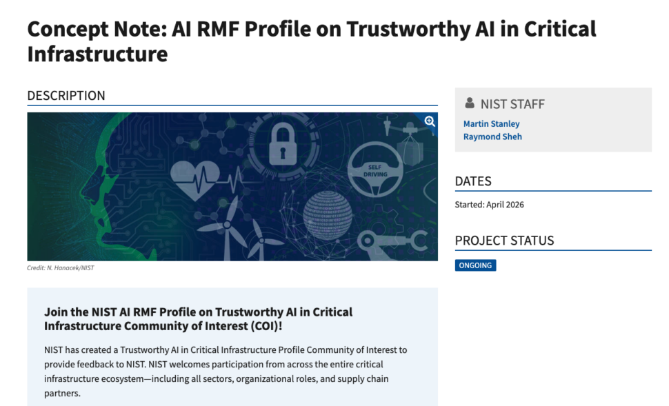 NIST-AI-Critical-framework-homepage